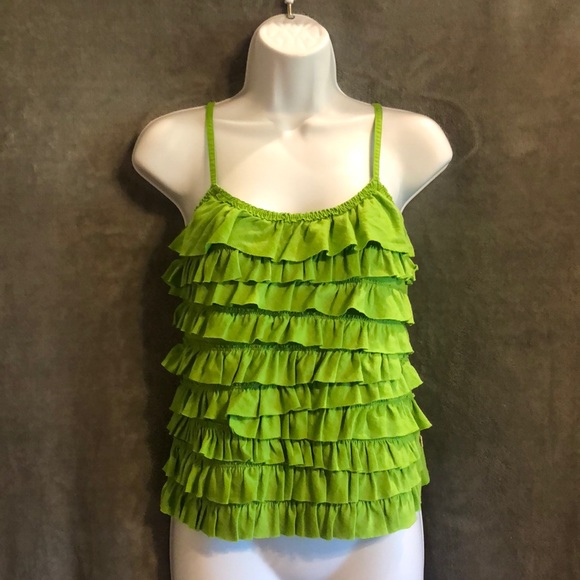 🦋 3/$20 Hollister size medium green tank top - Picture 1 of 6